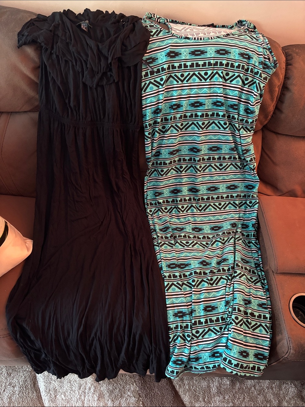 Women's 1x summer maxi dresses 2 pack like new